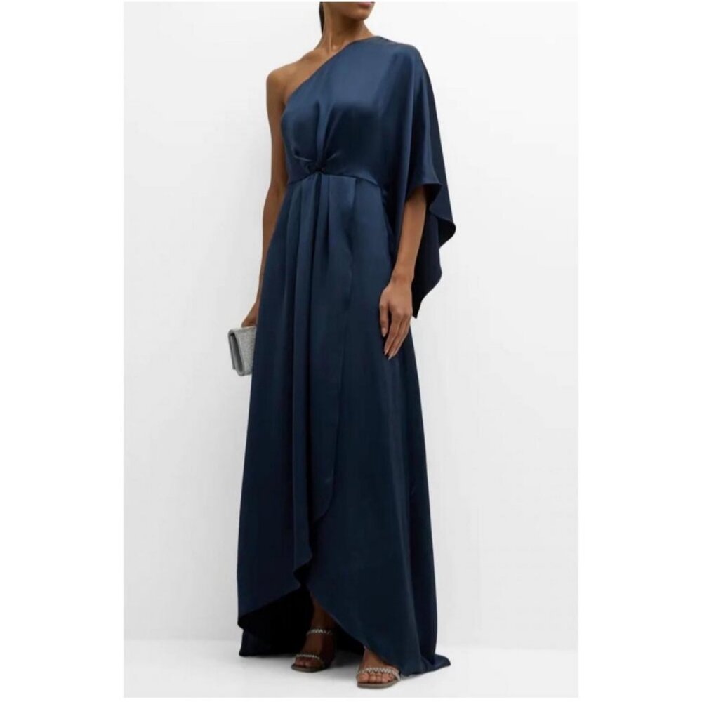 NWT Ramy Brook Simone One Shoulder Maxi Dress Size 2